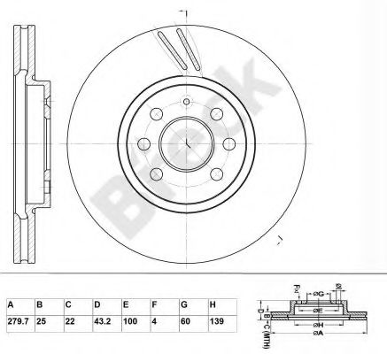 Disc frana