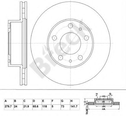 Disc frana