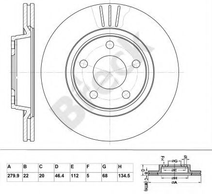Disc frana