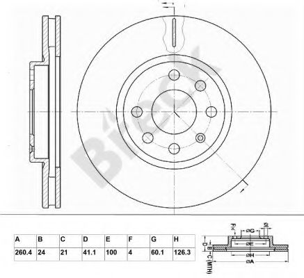 Disc frana