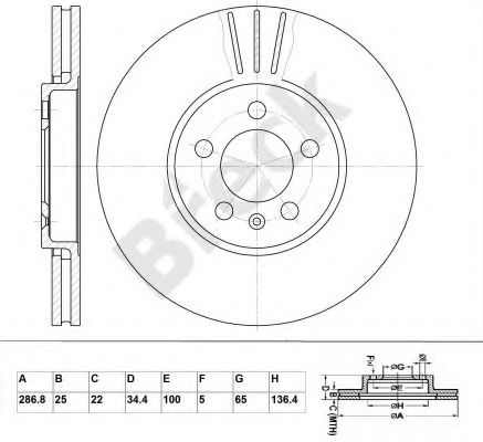 Disc frana