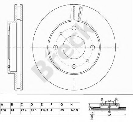 Disc frana