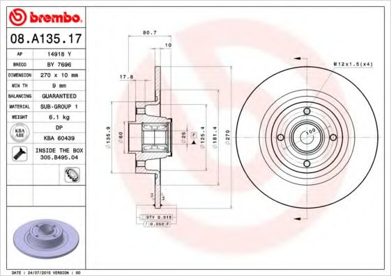Disc frana