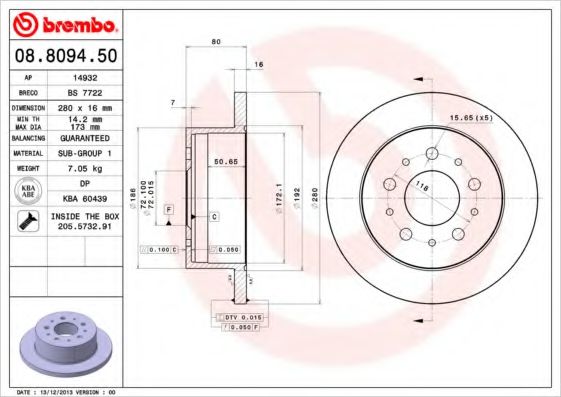 Disc frana
