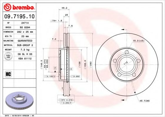 Disc frana