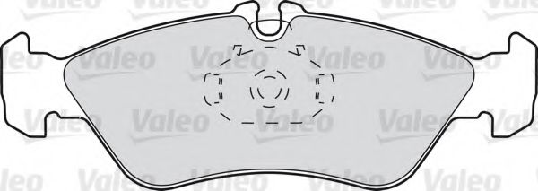 set placute frana,frana disc 2