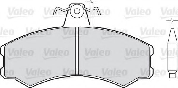set placute frana,frana disc 2