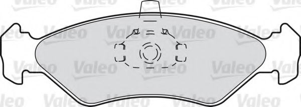 set placute frana,frana disc 2