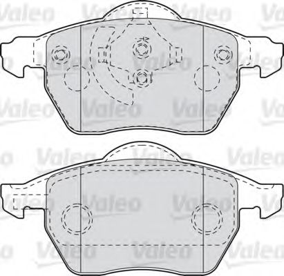 set placute frana,frana disc 2