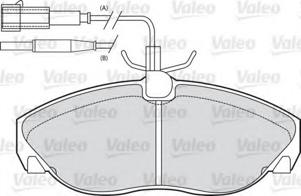 set placute frana,frana disc 2