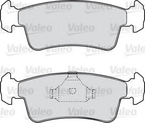 set placute frana,frana disc 2