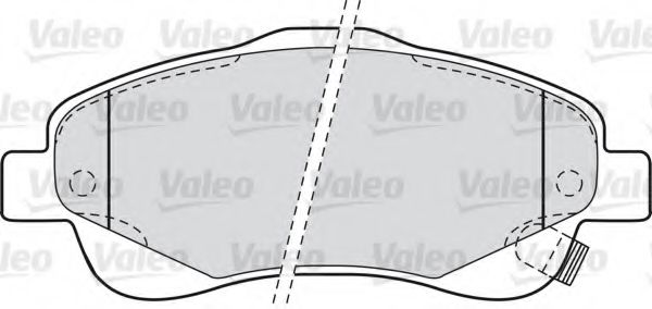 set placute frana,frana disc 2