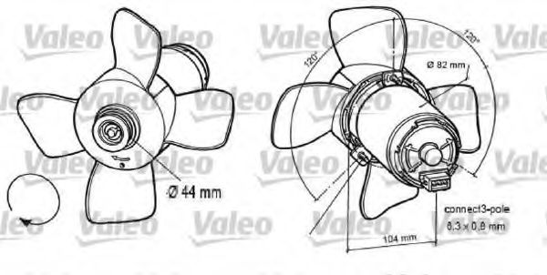 Ventilator, radiator