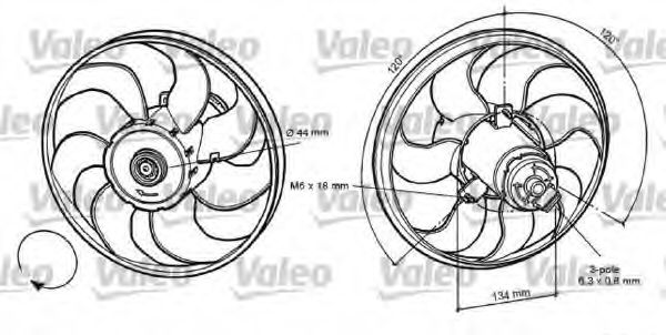 Ventilator, radiator