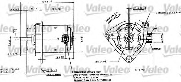 motor electric,ventilator
