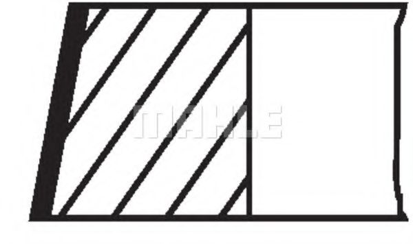 Set segmenti piston 2