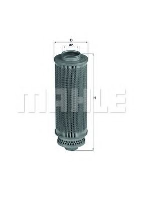 HX 29 Filtru hidraulic, cutie de viteze automata MAHLE ORIGINAL 