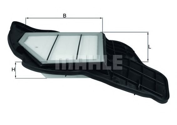 LX 1684/5 Filtru aer MAHLE ORIGINAL 