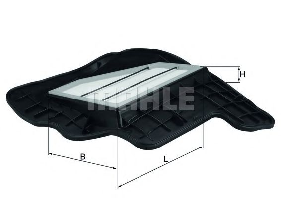 LX 1685/5 Filtru aer MAHLE ORIGINAL 