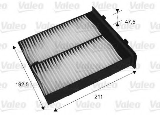 715652 Filtru, aer habitaclu VALEO 