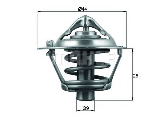 TX 113 82D termostat,lichid racire MAHLE ORIGINAL 