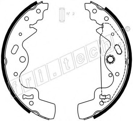 Set saboti frana
