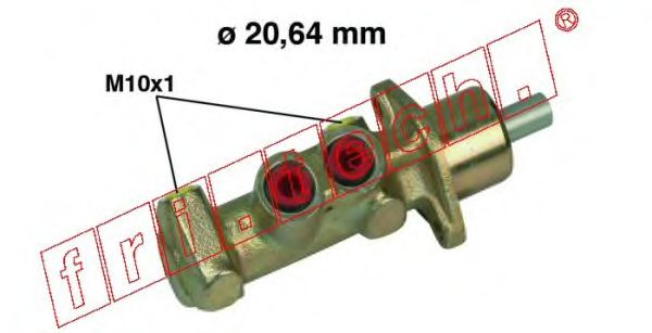 Pompa centrala, frana