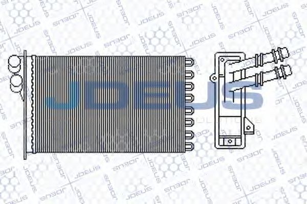 230M05 Schimbator caldura, incalzire habitaclu JDEUS 