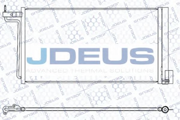712M34 Radiator, racire motor JDEUS 
