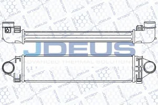 812M28A Intercooler, compresor JDEUS 
