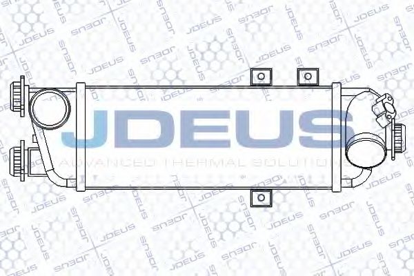 865M10A Intercooler, compresor JDEUS 