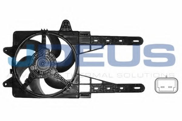 EV02312 Ventilator, radiator JDEUS 