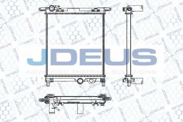 RA0300630 Radiator, racire motor JDEUS 