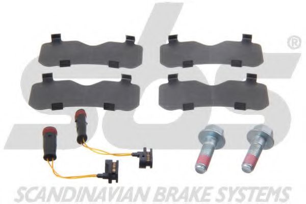 set placute frana,frana disc 2