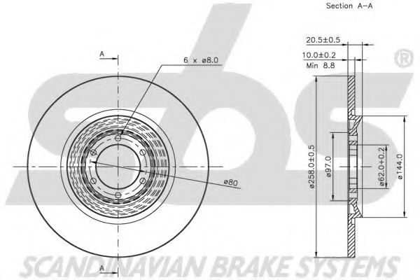 Disc frana 2