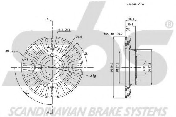 Disc frana 2