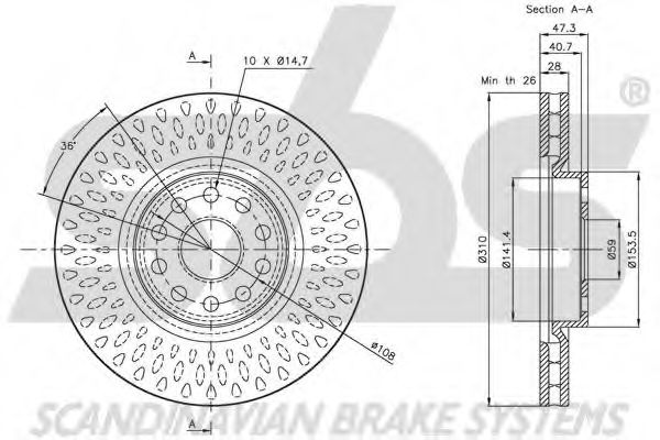 Disc frana 2