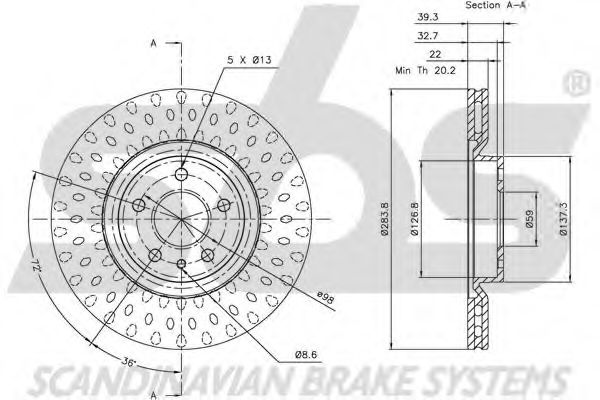 Disc frana 3