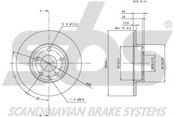 Disc frana 2