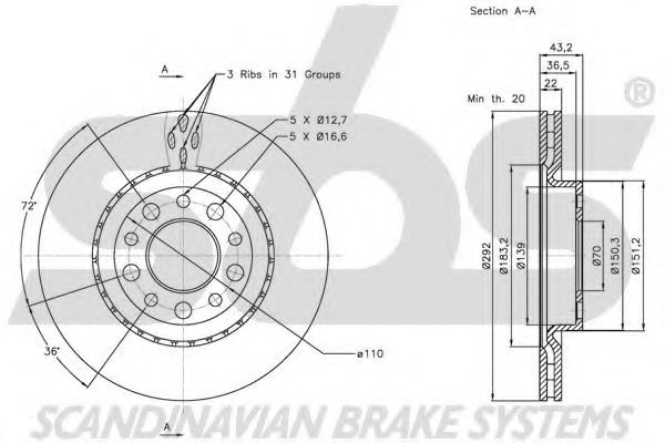 Disc frana 2