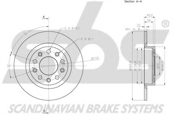 Disc frana 3