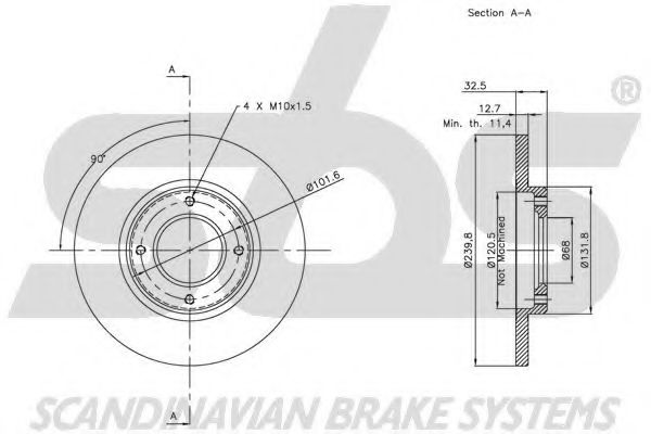 Disc frana 2