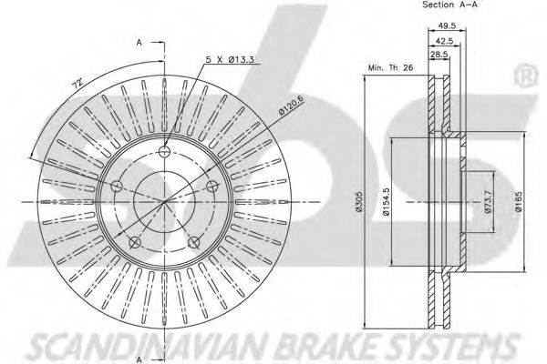 Disc frana 2
