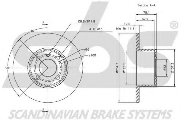 Disc frana 2