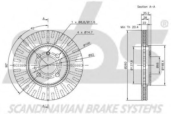 Disc frana 2