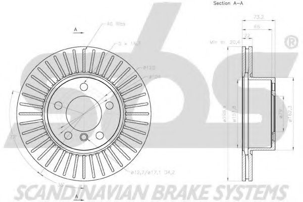 Disc frana 3