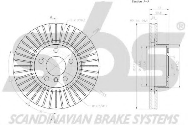 Disc frana 3