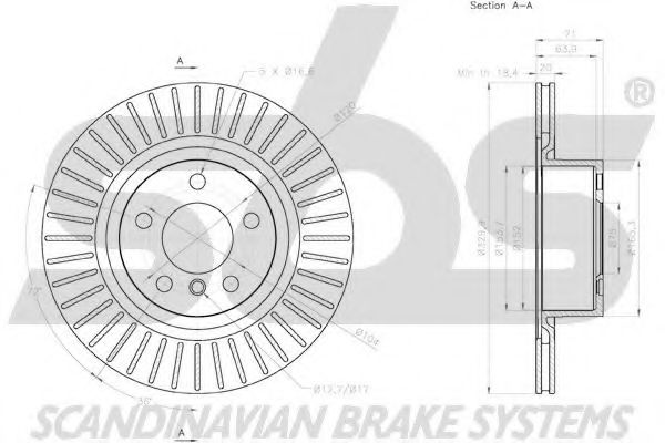 Disc frana 3