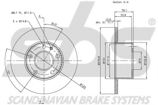 Disc frana 2