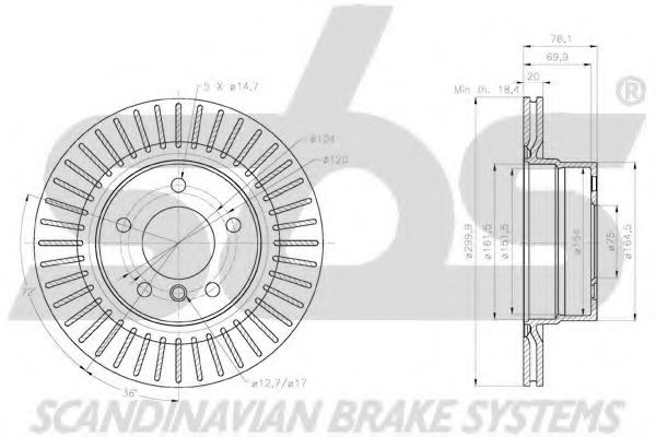 Disc frana 3